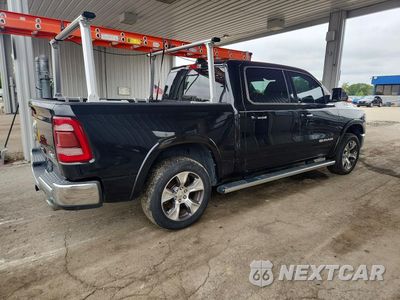 Trzecie zdjęcie samochodu z tyłu: 2019 RAM 1500 LONGHORN VIN:1C6SRFKTXKN626970 - miniatura