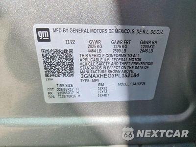 Zdjęcie 13 z 13 samochodu: 2023 CHEVROLET EQUINOX LS VIN:3GNAXHEG3PL152184 - miniatura