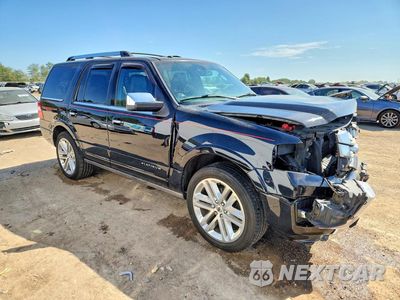 Czwarte zdjęcie samochodu z boku: 2017 FORD EXPEDITION PLATINUM VIN:1FMJU1MT2HEA64621 - miniatura