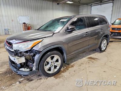 2015 TOYOTA HIGHLANDER LIMITED 5TDDKRFHXFS171454 - główne zdjęcie licytacji z USA - miniatura