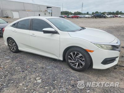 Czwarte zdjęcie samochodu z boku: 2017 HONDA CIVIC EX VIN:19XFC2F72HE021582 - miniatura