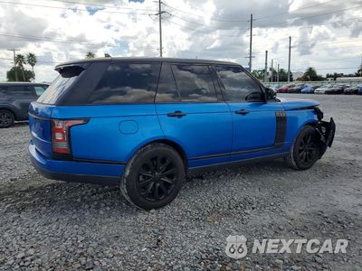 Trzecie zdjęcie samochodu z tyłu: 2016 LAND ROVER RANGE ROVER HSE VIN:SALGS2KF3GA298451 - miniatura