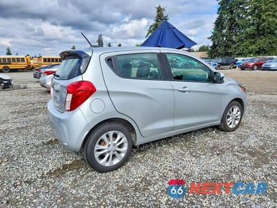 Trzecie zdjęcie samochodu z tyłu: 2021 CHEVROLET SPARK 1LT VIN:KL8CD6SA6MC730373 - miniatura