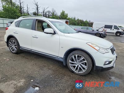 Czwarte zdjęcie samochodu z boku: 2017 INFINITI QX50 BASE VIN:JN1BJ0RRXHM406513 - miniatura