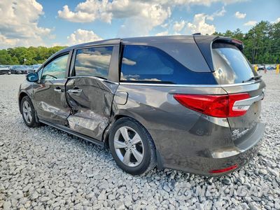 Drugie zdjęcie samochodu z przodu: 2019 HONDA ODYSSEY EXL VIN:5FNRL6H77KB119249 - miniatura