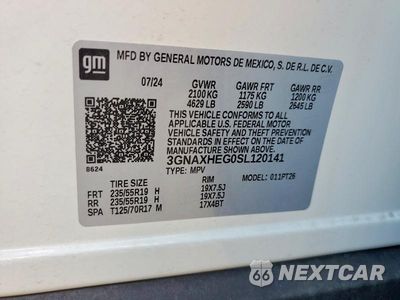Zdjęcie 14 z 14 samochodu: 2025 CHEVROLET EQUINOX LT VIN:3GNAXHEG0SL120141 - miniatura