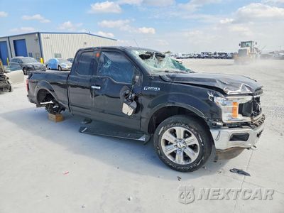Czwarte zdjęcie samochodu z boku: 2019 FORD F150 SUPER CAB VIN:1FTFX1E43KKF26511 - miniatura