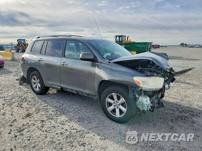 Czwarte zdjęcie samochodu z boku: 2008 TOYOTA HIGHLANDER BASE VIN:JTEES41A682021929 - miniatura