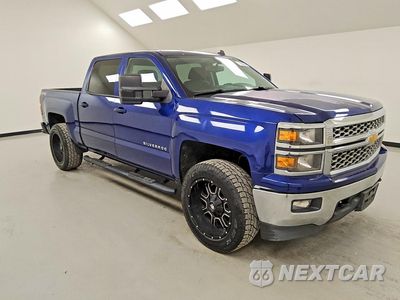 Czwarte zdjęcie samochodu z boku: 2014 CHEVROLET SILVERADO K1500 LT VIN:3GCUKREC6EG501271 - miniatura