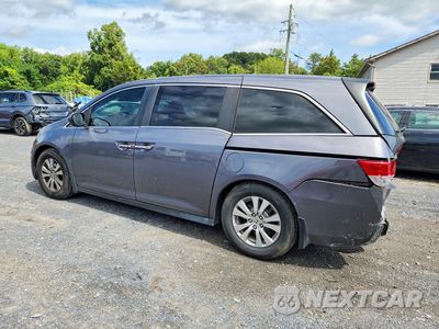Drugie zdjęcie samochodu z przodu: 2014 HONDA ODYSSEY EXL VIN:5FNRL5H63EB020899 - miniatura