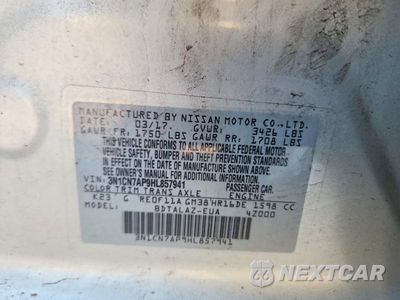 Zdjęcie 12 z 12 samochodu: 2017 NISSAN VERSA 1.6 S PLUS VIN:3N1CN7AP9HL857941 - miniatura