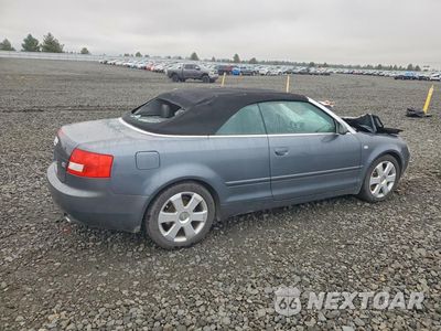 Trzecie zdjęcie samochodu z tyłu: 2004 AUDI A4 QUATTRO VIN:WAUDT48H04K023702 - miniatura