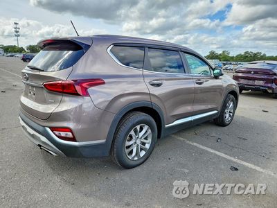 Trzecie zdjęcie samochodu z tyłu: 2019 HYUNDAI SANTA FE SE VIN:5NMS2CAD7KH126462 - miniatura