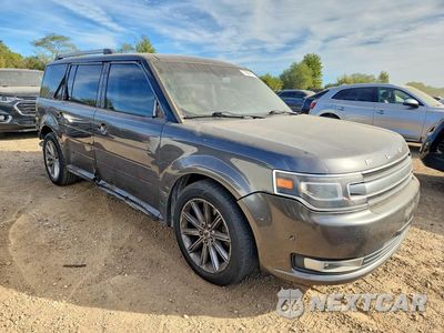 Czwarte zdjęcie samochodu z boku: 2015 FORD FLEX LIMITED VIN:2FMGK5D88FBA12714 - miniatura