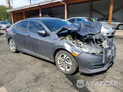 Czwarte zdjęcie samochodu z boku: 2018 HONDA CIVIC LX VIN:19XFC2F57JE030282 - miniatura