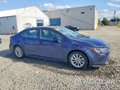 Czwarte zdjęcie samochodu z boku: 2020 TOYOTA COROLLA LE VIN:5YFHPRAE4LP024955 - miniatura