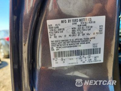 Zdjęcie 13 z 13 samochodu: 2011 FORD ESCAPE XLT VIN:1FMCU0DG0BKB96159 - miniatura
