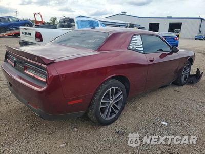 Trzecie zdjęcie samochodu z tyłu: 2019 DODGE CHALLENGER SXT VIN:2C3CDZGGXKH759749 - miniatura