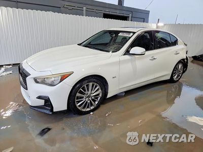 2018 INFINITI Q50 3.0T LUXE JN1EV7AP5JM363337 - główne zdjęcie licytacji z USA - miniatura