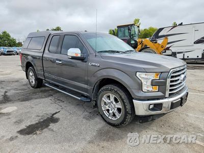 Czwarte zdjęcie samochodu z boku: 2017 FORD F150 SUPER CAB VIN:1FTEX1CF9HKC12290 - miniatura