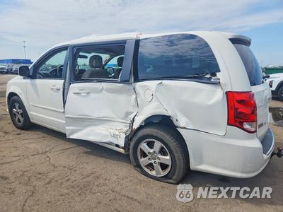 Drugie zdjęcie samochodu z przodu: 2012 DODGE GRAND CARAVAN SXT VIN:2C4RDGCG5CR308238 - miniatura