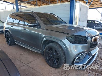 Czwarte zdjęcie samochodu z boku: 2020 MERCEDES-BENZ GLS 580 4MATIC VIN:4JGFF8GE9LA202628 - miniatura