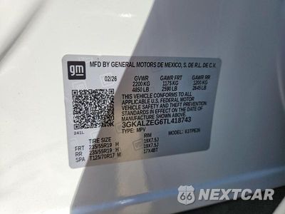 Zdjęcie 13 z 13 samochodu: 2026 GMC TERRAIN DENALI VIN:3GKALZEG6TL418743 - miniatura