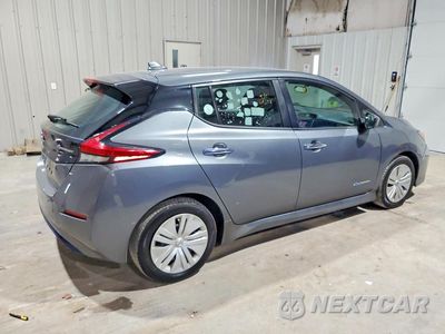 Trzecie zdjęcie samochodu z tyłu: 2019 NISSAN LEAF S VIN:1N4AZ1CPXKC308082 - miniatura
