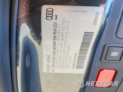 Zdjęcie 12 z 12 samochodu: 2018 AUDI S4 PREMIUM PLUS VIN:WAUB4AF49JA003520 - miniatura