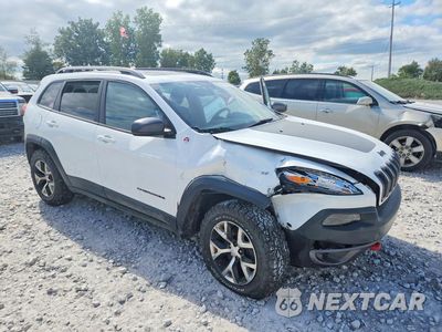 Czwarte zdjęcie samochodu z boku: 2018 JEEP CHEROKEE TRAILHAWK VIN:1C4PJMBX1JD517069 - miniatura