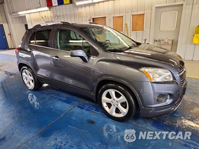 Czwarte zdjęcie samochodu z boku: 2016 CHEVROLET TRAX LTZ VIN:3GNCJMSB0GL162554 - miniatura