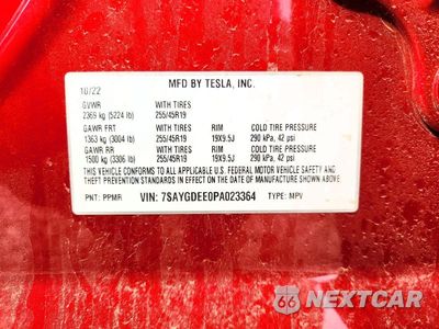 Zdjęcie 14 z 14 samochodu: 2023 TESLA MODEL Y VIN:7SAYGDEE0PA023364 - miniatura