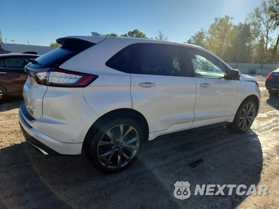 Trzecie zdjęcie samochodu z tyłu: 2018 FORD EDGE SPORT VIN:2FMPK4AP1JBB10384 - miniatura