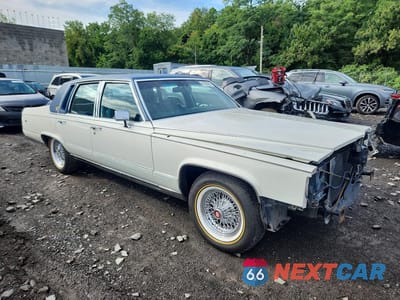 Czwarte zdjęcie samochodu z boku: 1991 CADILLAC BROUGHAM VIN:1G6DW5476MR713929 - miniatura