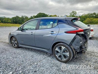 Drugie zdjęcie samochodu z przodu: 2018 NISSAN LEAF SV VIN:1N4AZ1CP9JC305947 - miniatura