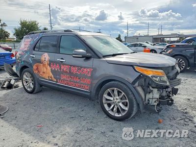 Czwarte zdjęcie samochodu z boku: 2014 FORD EXPLORER LIMITED VIN:1FM5K7F8XEGA97241 - miniatura