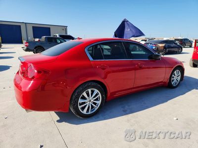 Trzecie zdjęcie samochodu z tyłu: 2012 INFINITI G37 SEDAN JOURNEY VIN:JN1CV6AP0CM629030 - miniatura