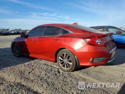 Drugie zdjęcie samochodu z przodu: 2020 HONDA CIVIC EX VIN:19XFC1F3XLE200680 - miniatura