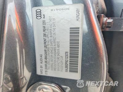 Zdjęcie 12 z 12 samochodu: 2016 AUDI A3 PREMIUM VIN:WAUB8GFF8G1023078 - miniatura