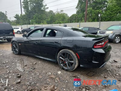 Drugie zdjęcie samochodu z przodu: 2019 DODGE CHARGER SCAT PACK VIN:2C3CDXGJ5KH662748 - miniatura