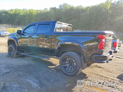 Drugie zdjęcie samochodu z przodu: 2023 CHEVROLET SILVERADO K1500 RST VIN:1GCUDEED9PZ267996 - miniatura