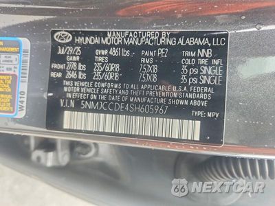 Zdjęcie 13 z 13 samochodu: 2025 HYUNDAI TUCSON SEL VIN:5NMJCCDE4SH605967 - miniatura
