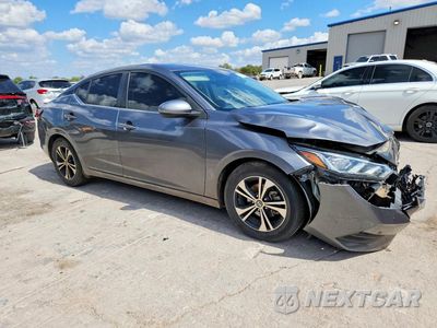 Czwarte zdjęcie samochodu z boku: 2022 NISSAN SENTRA SV VIN:3N1AB8CV3NY242981 - miniatura