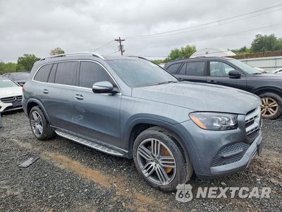 Czwarte zdjęcie samochodu z boku: 2021 MERCEDES-BENZ GLS 450 4MATIC VIN:4JGFF5KE2MA413029 - miniatura