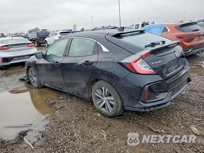 Drugie zdjęcie samochodu z przodu: 2020 HONDA CIVIC LX VIN:SHHFK7H35LU204597 - miniatura