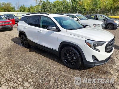 Czwarte zdjęcie samochodu z boku: 2020 GMC TERRAIN SLT VIN:3GKALPEV2LL223810 - miniatura
