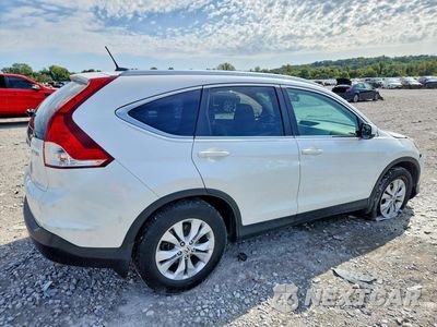 Trzecie zdjęcie samochodu z tyłu: 2014 HONDA CR-V EXL VIN:5J6RM4H72EL019704 - miniatura