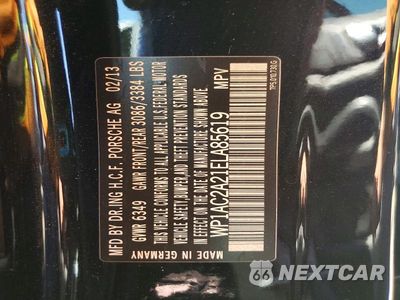 Zdjęcie 13 z 13 samochodu: 2014 PORSCHE CAYENNE TURBO VIN:WP1AC2A21ELA85619 - miniatura