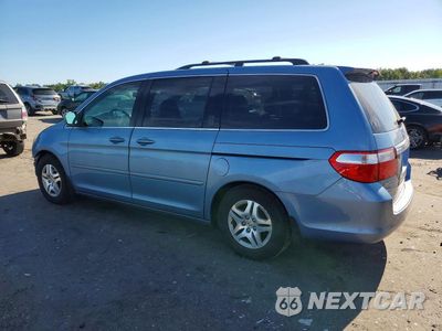 Drugie zdjęcie samochodu z przodu: 2007 HONDA ODYSSEY EXL VIN:5FNRL38767B105509 - miniatura
