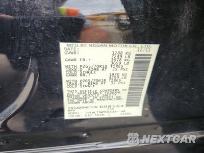 Zdjęcie 13 z 13 samochodu: 2012 NISSAN ARMADA SV VIN:5N1AA0NC1CN608164 - miniatura